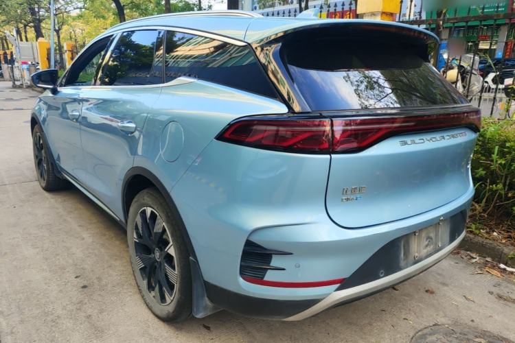 Used BYD Tang New Energy 2024 DM-p Champion Edition 215 km All-Wheel-Drive Flagship Model Rear Left 45 Deg
