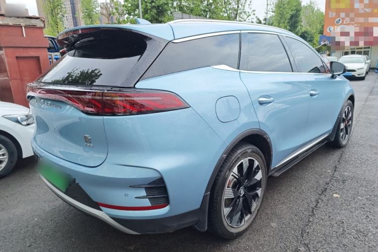 Used BYD Tang New Energy 2024 DM-p Champion Edition 215 km All-Wheel-Drive Flagship Model Rear Right 45 Deg