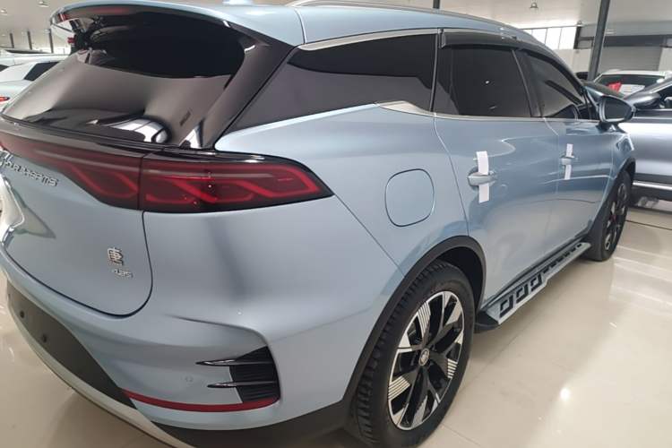 Used BYD Tang New Energy 2024 DM-p Champion Edition 215 km All-Wheel-Drive Flagship Model Rear Right 45 Deg