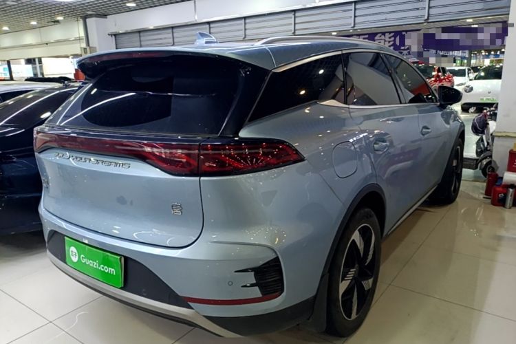 Used BYD Tang New Energy 2024 DM-i Glory Edition 112KM Prestige Model Rear Right 45 Deg