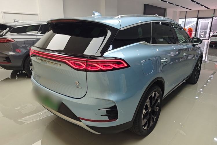 Used BYD Tang New Energy 2024 DM-p Champion Edition 215 km All-Wheel-Drive Flagship Model Rear Right 45 Deg