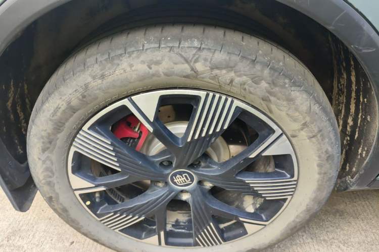 Used BYD Tang New Energy 2024 DM-p Champion Edition 215 km All-Wheel-Drive Flagship Model Right Rear Wheel Hub
