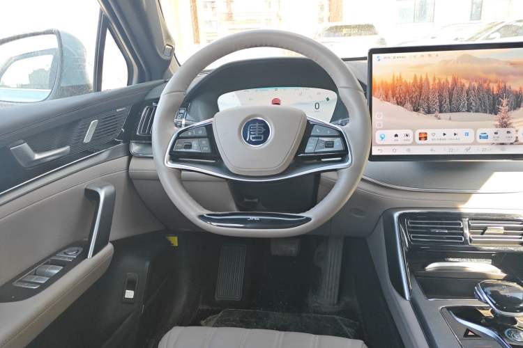 Used BYD Tang New Energy 2024 DM-p Champion Edition 215 km All-Wheel-Drive Flagship Model Steering Wheel