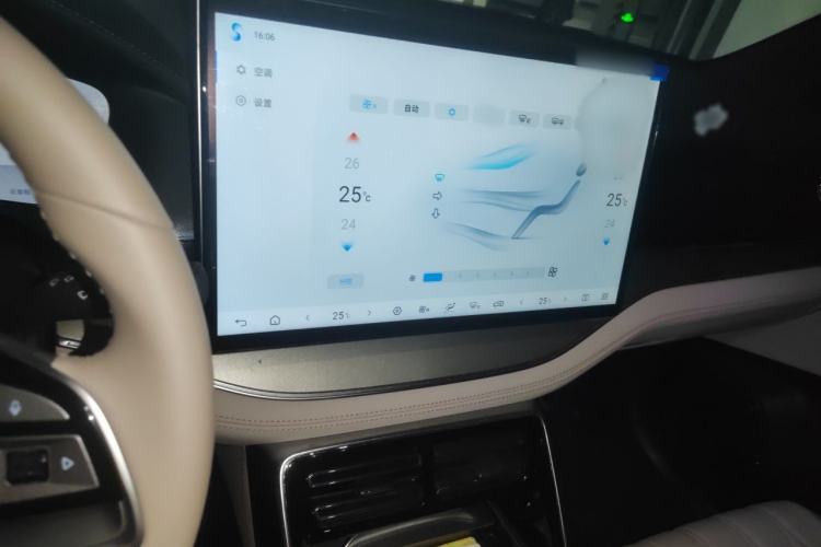 Used BYD Tang New Energy 2024 DM-i Glory Edition 112KM Prestige Model Audio And AC Panel