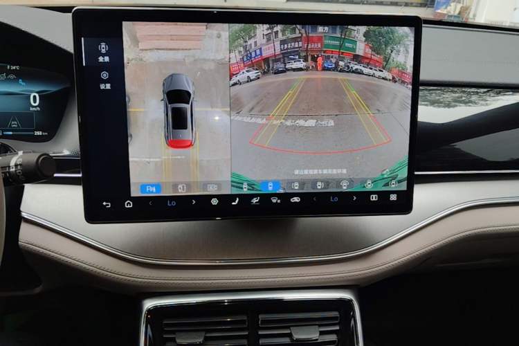 Used BYD Tang New Energy 2024 DM-i Glory Edition 112KM Prestige Model Audio And AC Panel