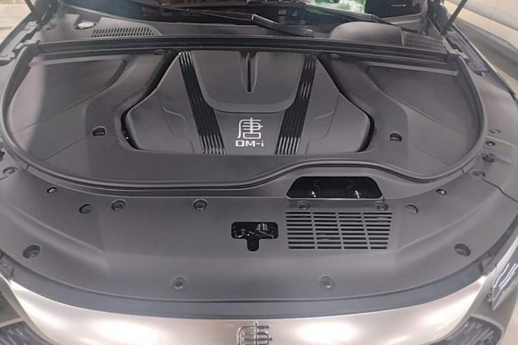 Used BYD Tang New Energy 2024 DM-i Glory Edition 112KM Prestige Model Engine Bay
