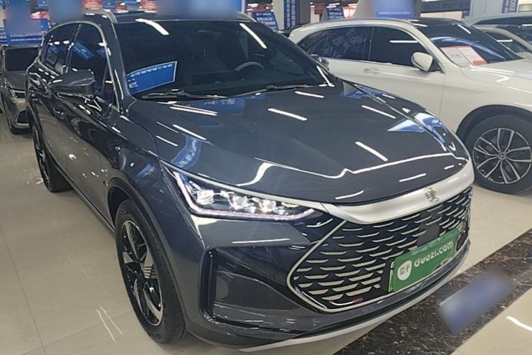 Used BYD Tang New Energy 2024 DM-i Glory Edition 112KM Prestige Model Front Right 45 Deg