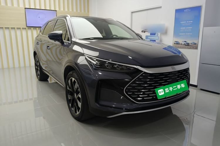 Used BYD Tang New Energy 2024 DM-i Glory Edition 112KM Flagship Model Front Right 45 Deg