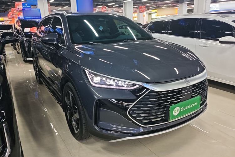 Used BYD Tang New Energy 2024 DM-i Glory Edition 112KM Prestige Model Front Right 45 Deg