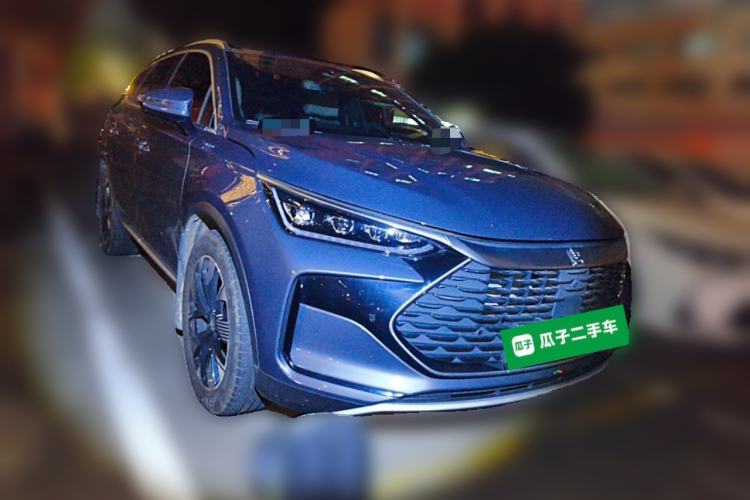 Used BYD Tang New Energy 2024 DM-i Glory Edition 112KM Flagship Model Front Right 45 Deg