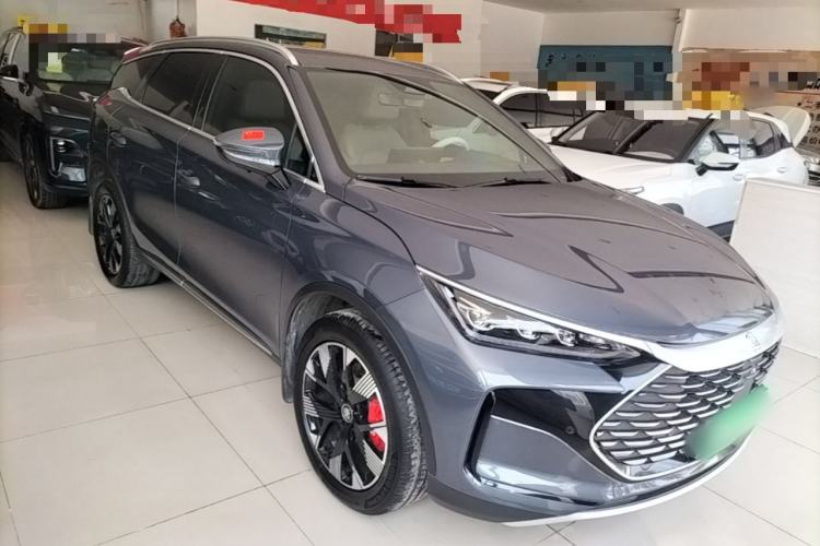 Used BYD Tang New Energy 2024 DM-i Glory Edition 200KM Flagship Model Front Right 45 Deg