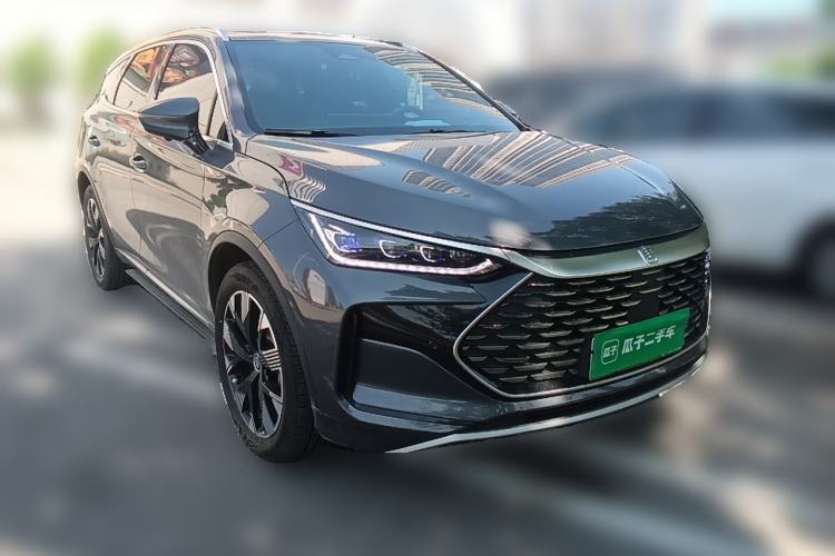 Used BYD Tang New Energy 2024 DM-i Glory Edition 112KM Flagship Model Front Right 45 Deg