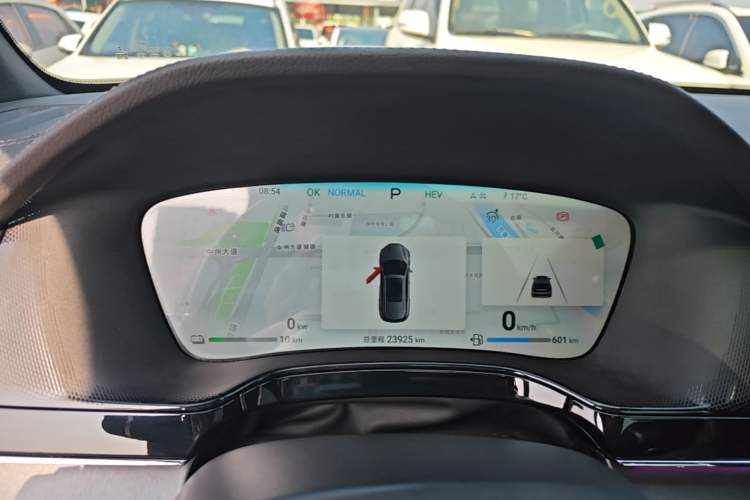 Used BYD Tang New Energy 2024 DM-i Glory Edition 112KM Prestige Model Instrument Cluster