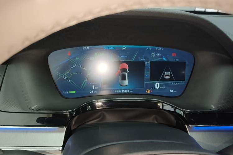 Used BYD Tang New Energy 2024 DM-i Glory Edition 112KM Flagship Model Instrument Cluster