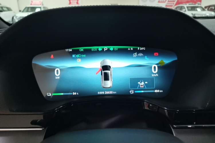 Used BYD Tang New Energy 2024 DM-i Glory Edition 112KM Flagship Model Instrument Cluster