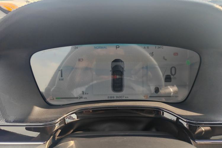 Used BYD Tang New Energy 2024 DM-p Champion Edition 215 km All-Wheel-Drive Flagship Model Instrument Cluster