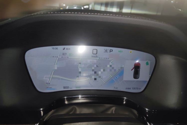 Used BYD Tang New Energy 2024 DM-i Glory Edition 112KM Prestige Model Instrument Cluster