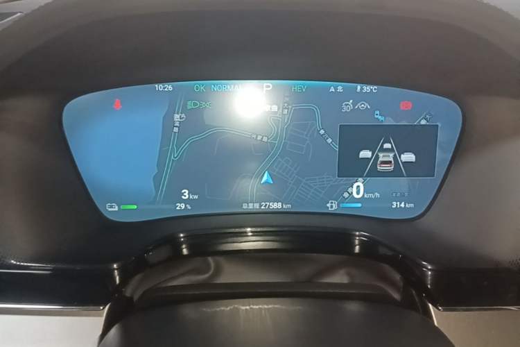 Used BYD Tang New Energy 2024 DM-i Glory Edition 112KM Flagship Model Instrument Cluster