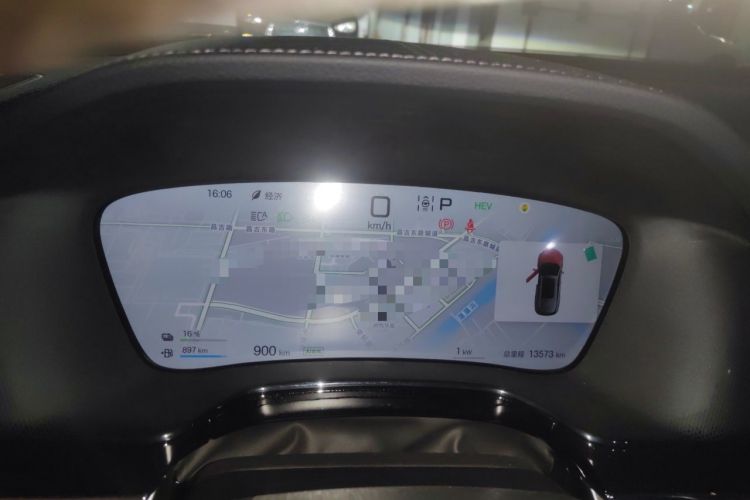 Used BYD Tang New Energy 2024 DM-i Glory Edition 112KM Prestige Model Instrument Cluster