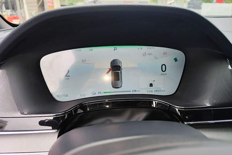 Used BYD Tang New Energy 2024 EV Champion Edition 730KM Deluxe Model Instrument Cluster