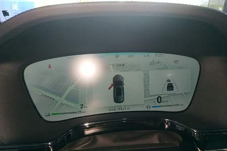 Used BYD Tang New Energy 2024 DM-i Glory Edition 112KM Flagship Model Instrument Cluster