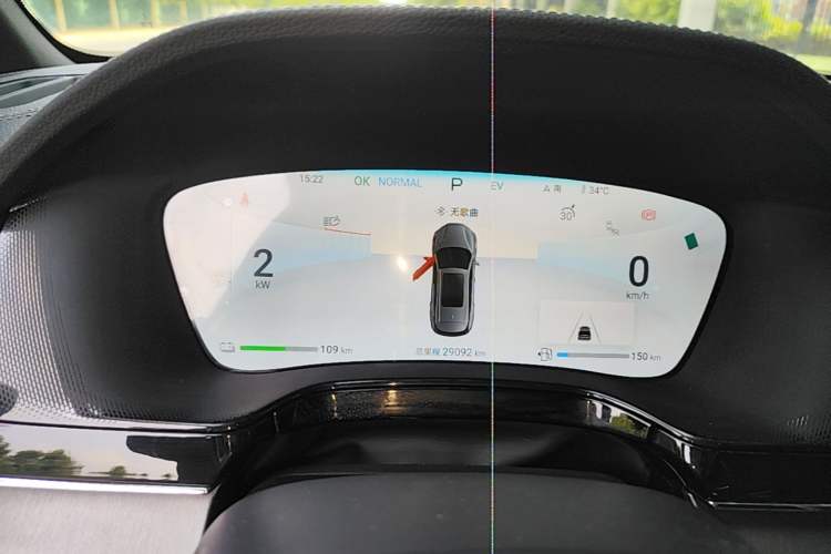 Used BYD Tang New Energy 2024 DM-p Champion Edition 215KM Four-Wheel Drive Deluxe Model Instrument Cluster