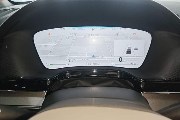 Used BYD Tang New Energy 2024 DM-i Glory Edition 112KM Prestige Model Instrument Cluster