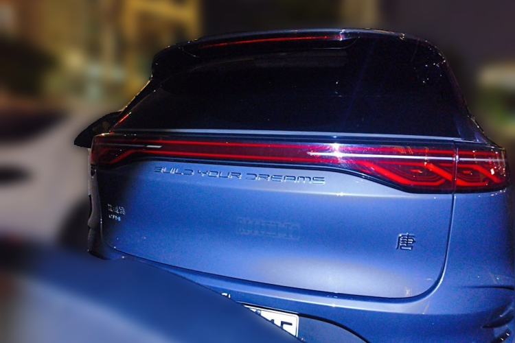 Used BYD Tang New Energy 2024 DM-i Glory Edition 112KM Flagship Model Rear
