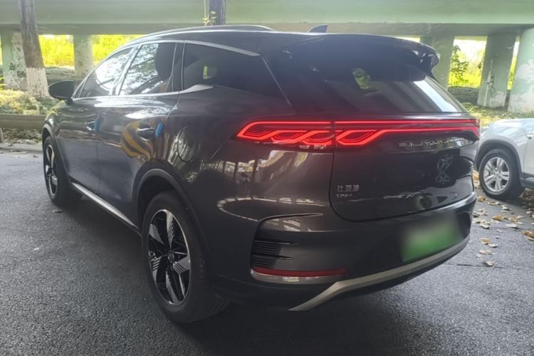 Used BYD Tang New Energy 2024 DM-i Glory Edition 112KM Prestige Model Rear Left 45 Deg