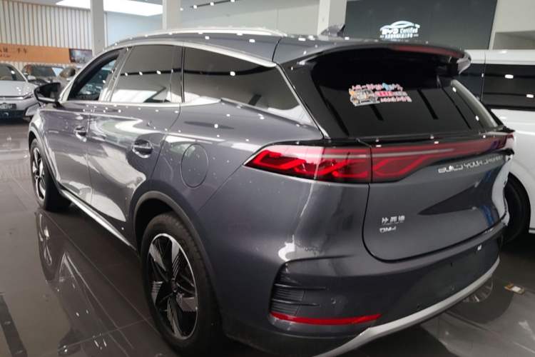 Used BYD Tang New Energy 2024 DM-i Glory Edition 112KM Prestige Model Rear Left 45 Deg