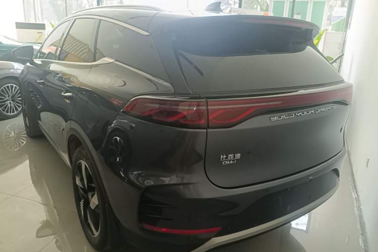 Used BYD Tang New Energy 2024 DM-i Glory Edition 112KM Prestige Model Rear Left 45 Deg