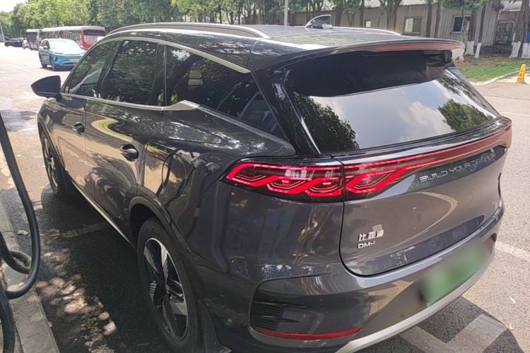 Used BYD Tang New Energy 2024 DM-i Glory Edition 112KM Prestige Model Rear Left 45 Deg