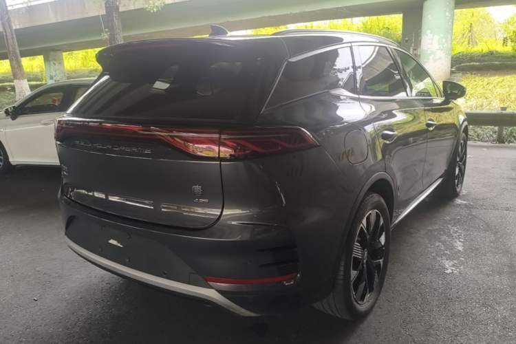 Used BYD Tang New Energy 2024 DM-p Champion Edition 215 km All-Wheel-Drive Flagship Model Rear Right 45 Deg