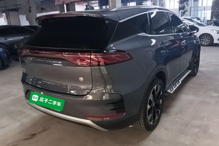 Used BYD Tang New Energy 2024 DM-i Glory Edition 112KM Flagship Model Rear Right 45 Deg