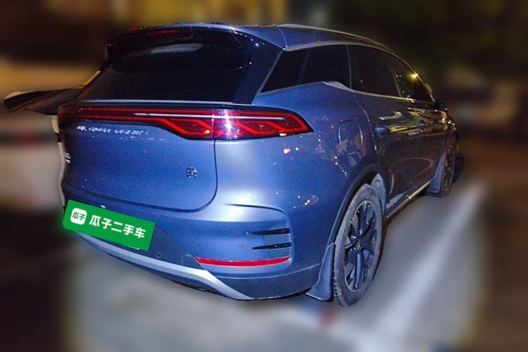 Used BYD Tang New Energy 2024 DM-i Glory Edition 112KM Flagship Model Rear Right 45 Deg