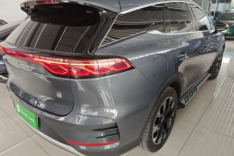 Used BYD Tang New Energy 2024 DM-i Glory Edition 112KM Flagship Model Rear Right 45 Deg