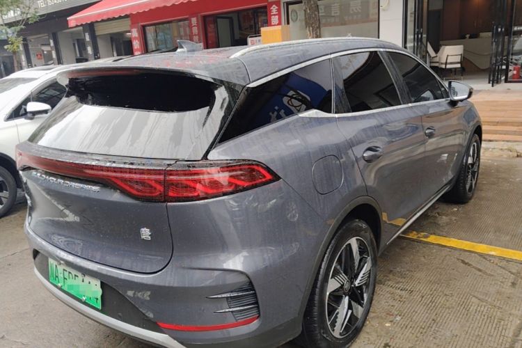 Used BYD Tang New Energy 2024 DM-i Glory Edition 112KM Prestige Model Rear Right 45 Deg