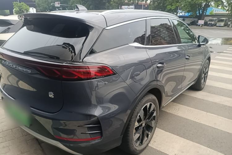 Used BYD Tang New Energy 2024 DM-i Glory Edition 112KM Flagship Model Rear Right 45 Deg