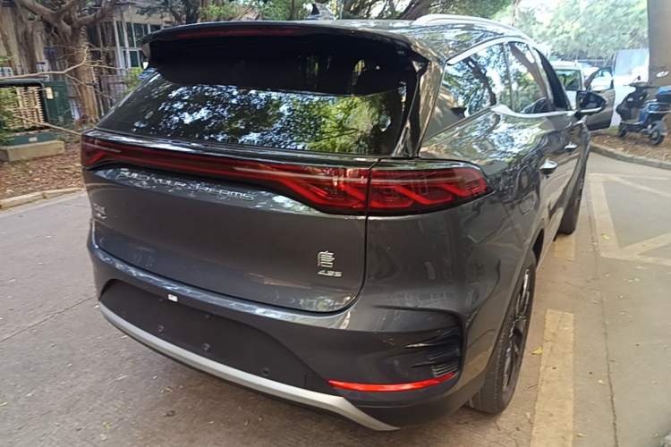 Used BYD Tang New Energy 2024 DM-p Champion Edition 215 km All-Wheel-Drive Flagship Model Rear Right 45 Deg