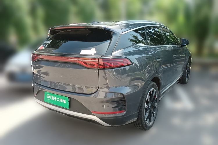 Used BYD Tang New Energy 2024 DM-i Glory Edition 112KM Flagship Model Rear Right 45 Deg