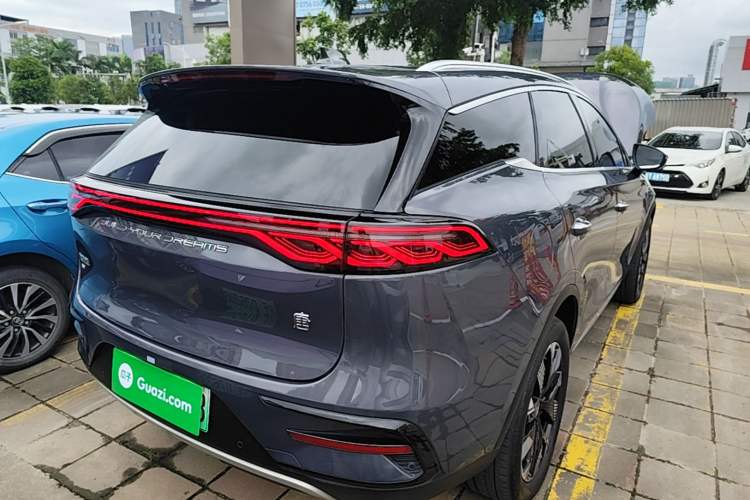 Used BYD Tang New Energy 2024 EV Champion Edition 730KM Deluxe Model Rear Right 45 Deg