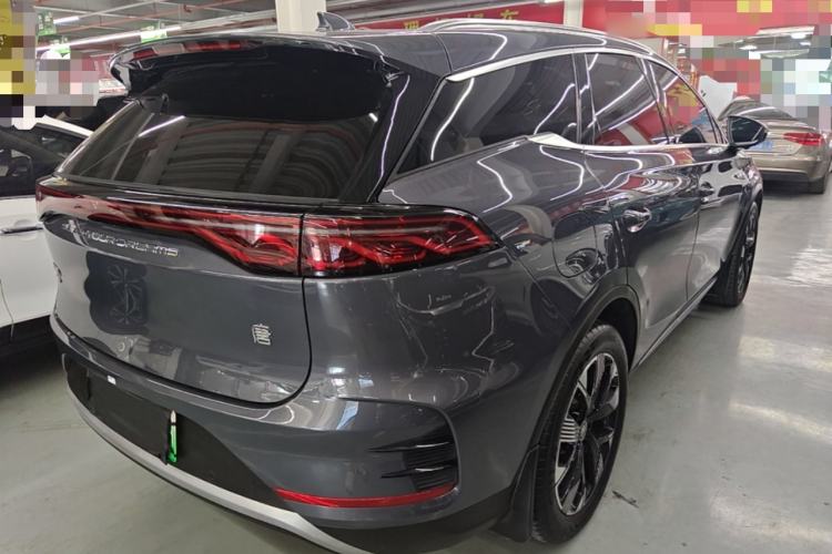 Used BYD Tang New Energy 2024 DM-i Glory Edition 112KM Flagship Model Rear Right 45 Deg