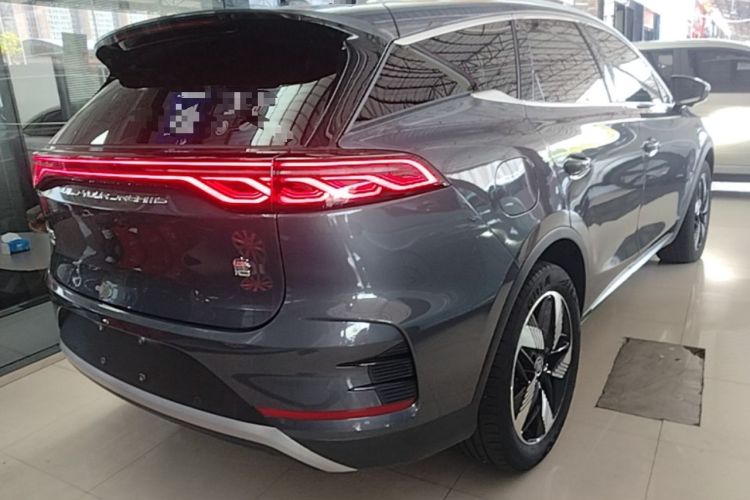 Used BYD Tang New Energy 2024 DM-i Glory Edition 112KM Prestige Model Rear Right 45 Deg