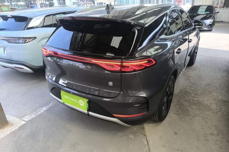 Used BYD Tang New Energy 2024 DM-i Glory Edition 112KM Flagship Model Rear Right 45 Deg