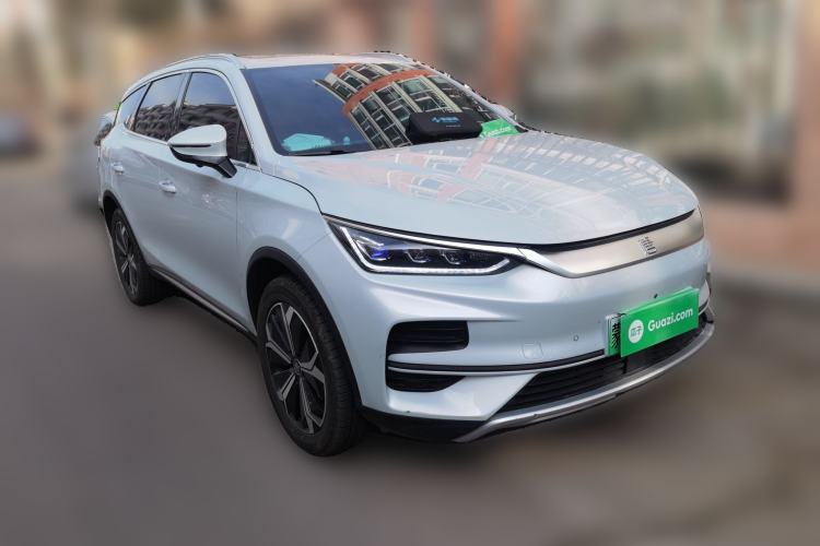 Used BYD Tang New Energy 2024 EV Glory Edition 600KM Premium Model Front Right 45 Deg