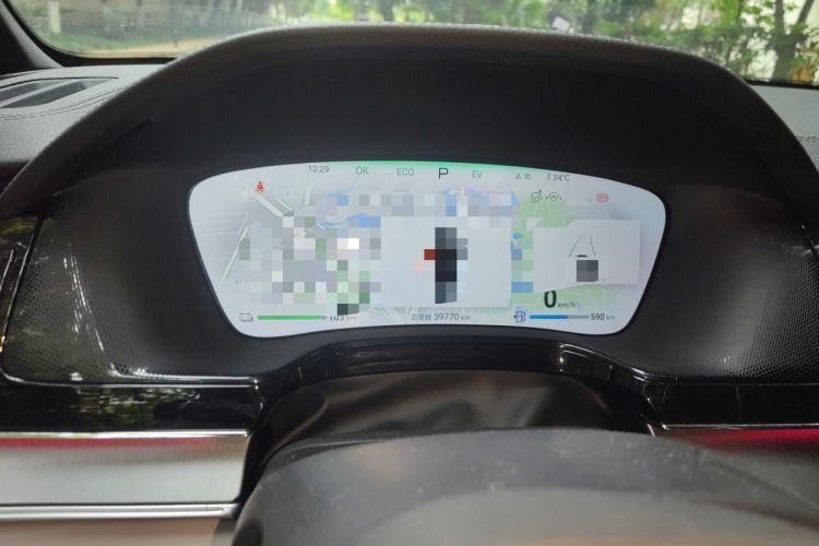 Used BYD Tang New Energy 2024 DM-i Glory Edition 112KM Prestige Model Instrument Cluster
