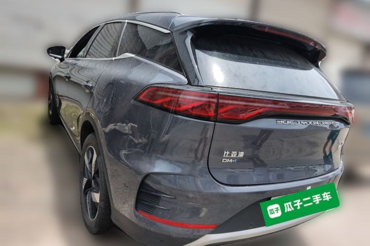 Used BYD Tang New Energy 2024 DM-i Glory Edition 112KM Prestige Model Rear Left 45 Deg