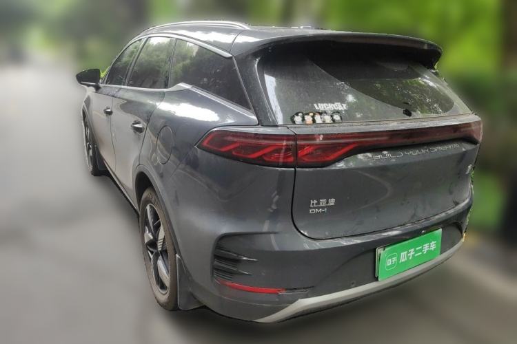 Used BYD Tang New Energy 2024 DM-i Glory Edition 112KM Prestige Model Rear Left 45 Deg
