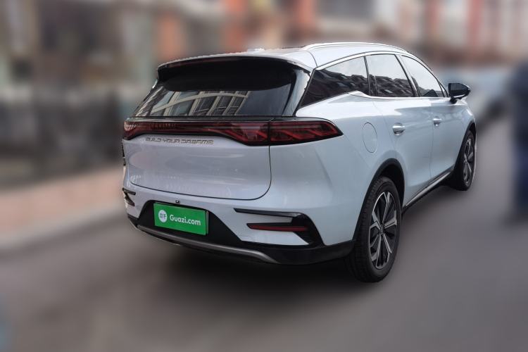 Used BYD Tang New Energy 2024 EV Glory Edition 600KM Premium Model Rear Right 45 Deg