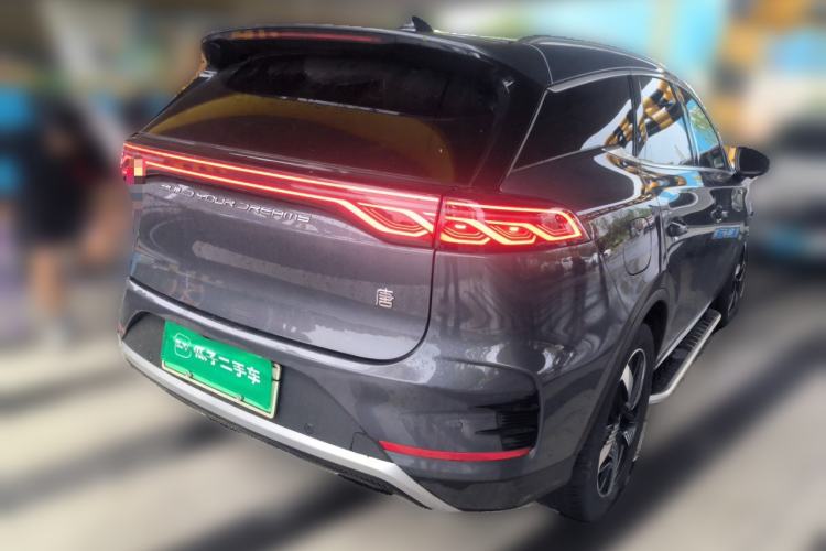 Used BYD Tang New Energy 2024 DM-i Glory Edition 112KM Prestige Model Rear Right 45 Deg